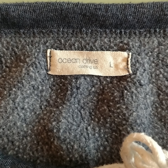 Ocean Olive blue sweatshirt Sz L - Picture 5 of 5